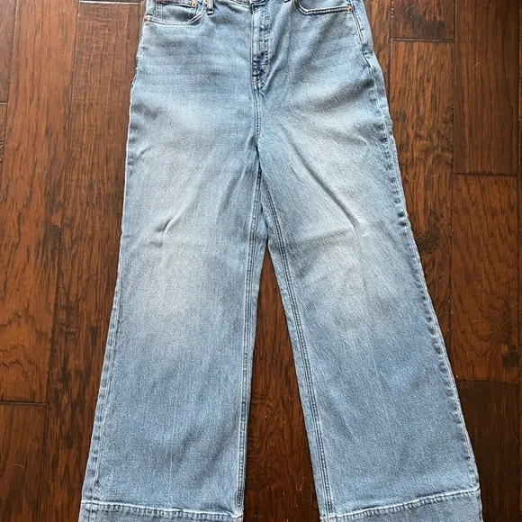 J. Crew Blue Flare Women's Jeans - Picture 5 of 7